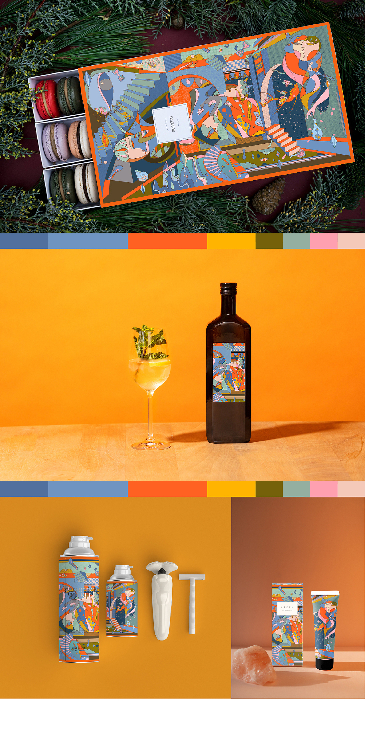 梦境系列之《时空盗梦》（图ZMjQ1OTMxNTk2） - 商业插画 - 站酷设计师广燊行FireWood原创素材 - 站酷ZCOOL