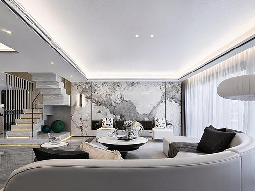 样板间摄影 | 长沙新城明昱东方170复式样板间