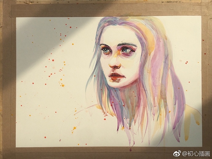 这一生,除了画水彩,别无所求。