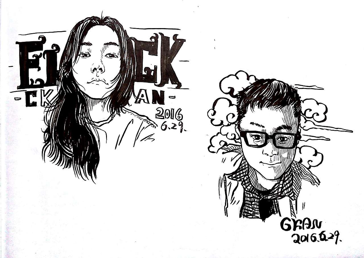 程砍2015-2019人物合集（图ZMTQ4Njc2NjY4） - 新锐潮流插画 - 站酷设计师CKAN程阿砍原创素材 - 站酷ZCOOL