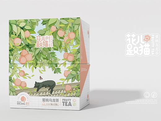 蜜桃乌龙茶包装策划 | 花儿是只猫×同道设计 