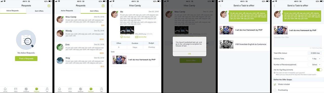 Glotask（图ZMTg3OTUwMzcy） - APP界面 - 站酷设计师沉默的卡卡原创素材 - 站酷ZCOOL