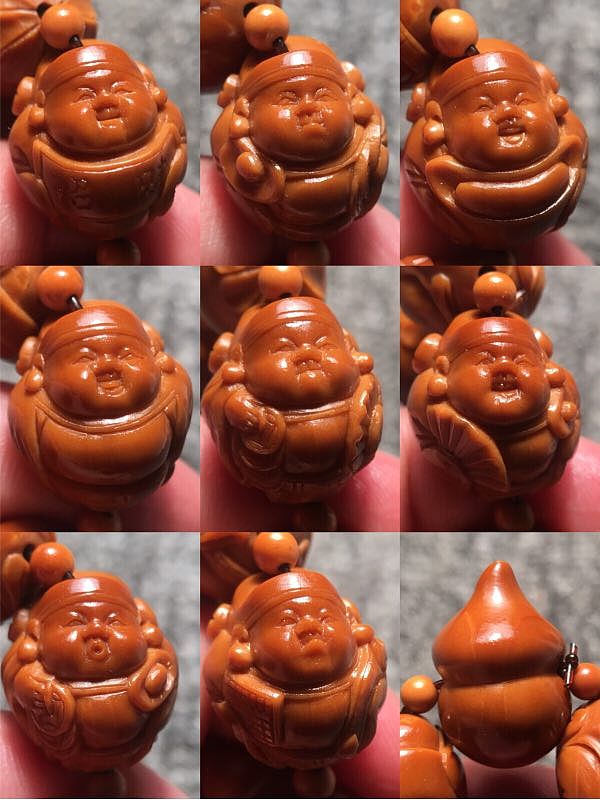 苏工精雕铁核财神（图ZOTMyNDQ4MTI=） - 其他手工艺 - 站酷设计师常态文玩原创素材 - 站酷ZCOOL