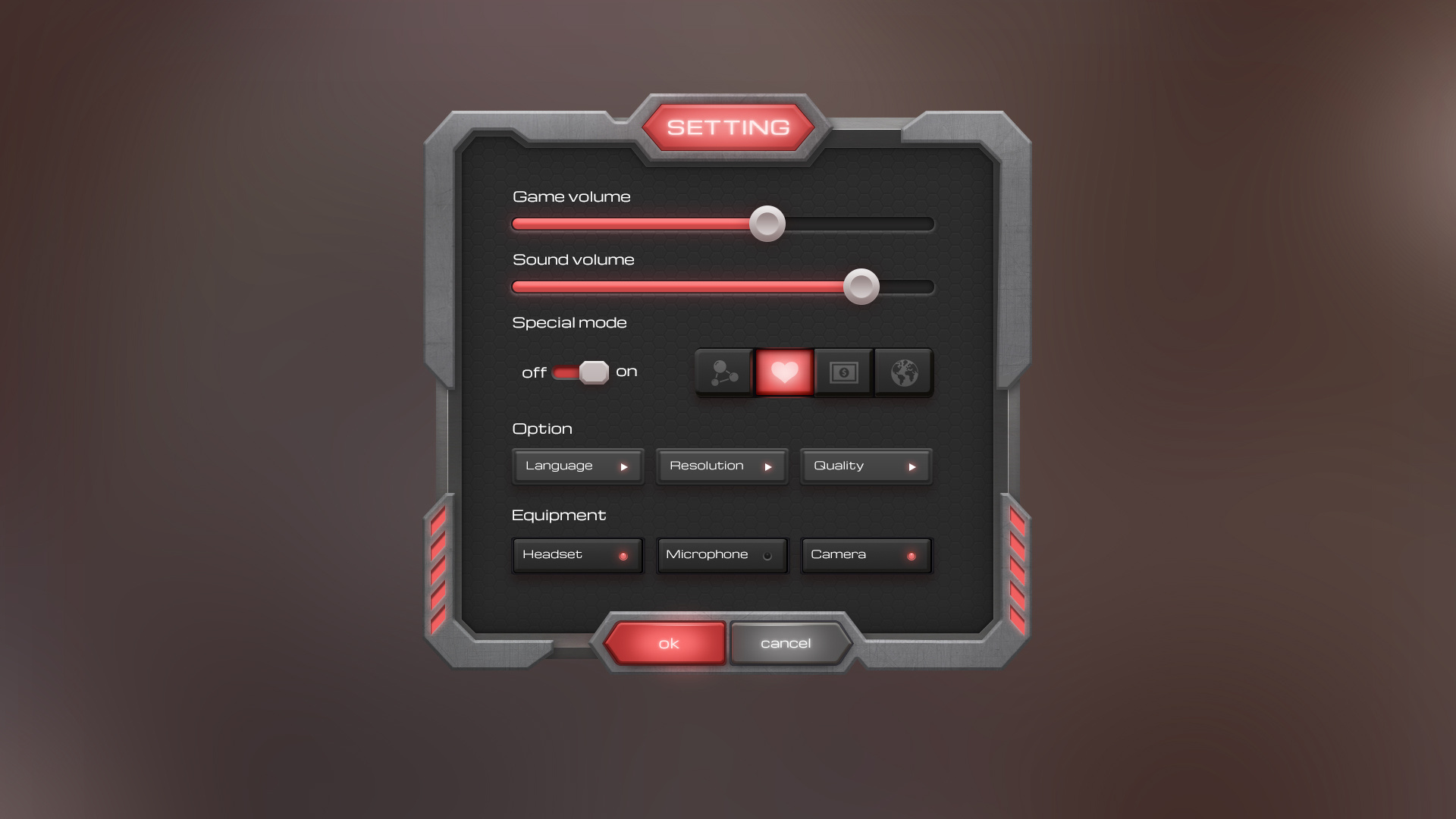 拟物游戏界面练习