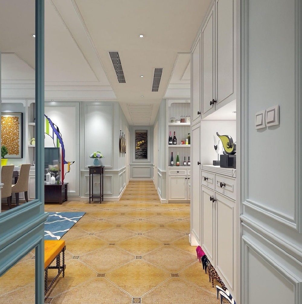 沈阳林凤装饰半包和全包价位—140㎡美式风格,梦里