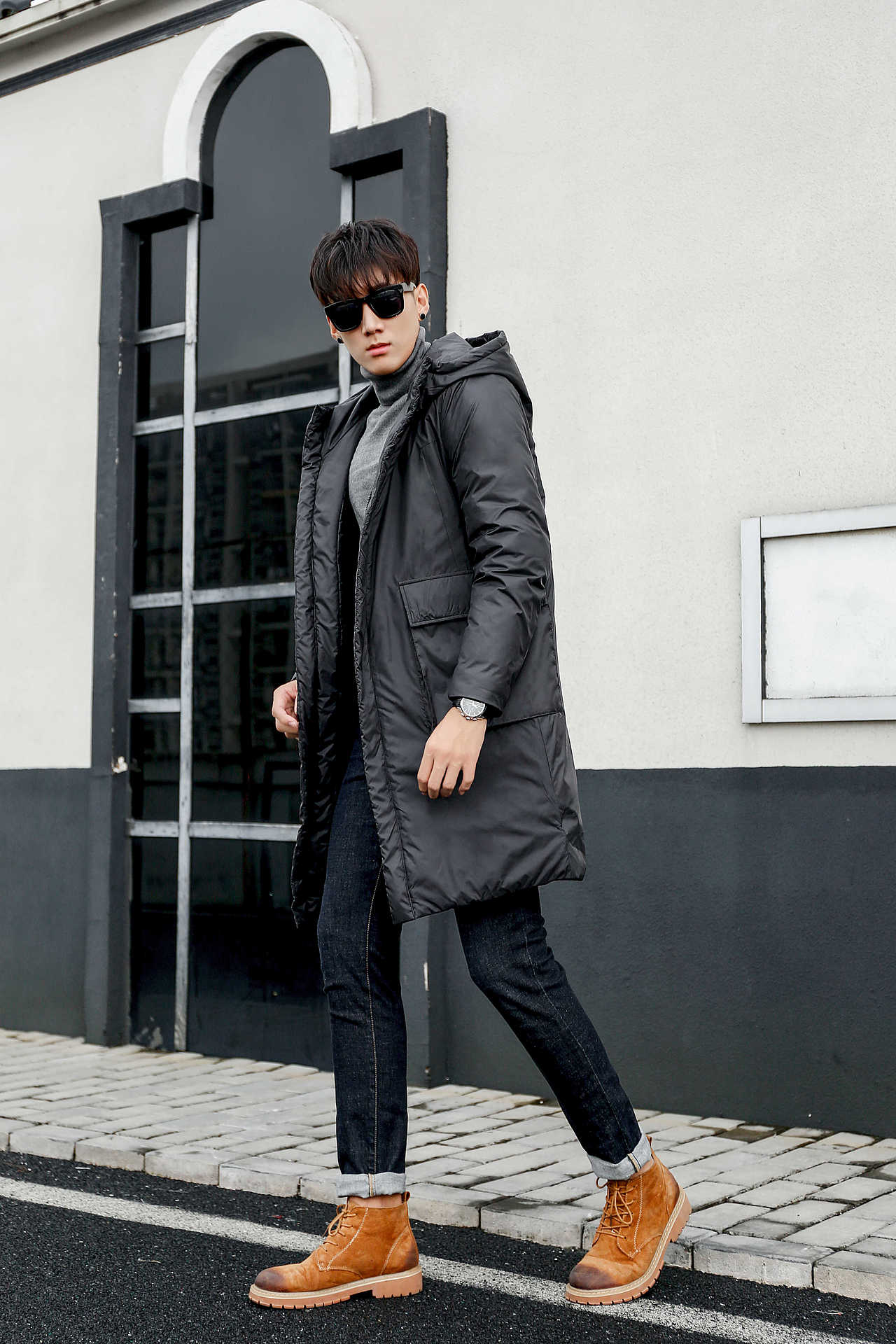 朋盛传媒|男装羽绒棉服拍摄