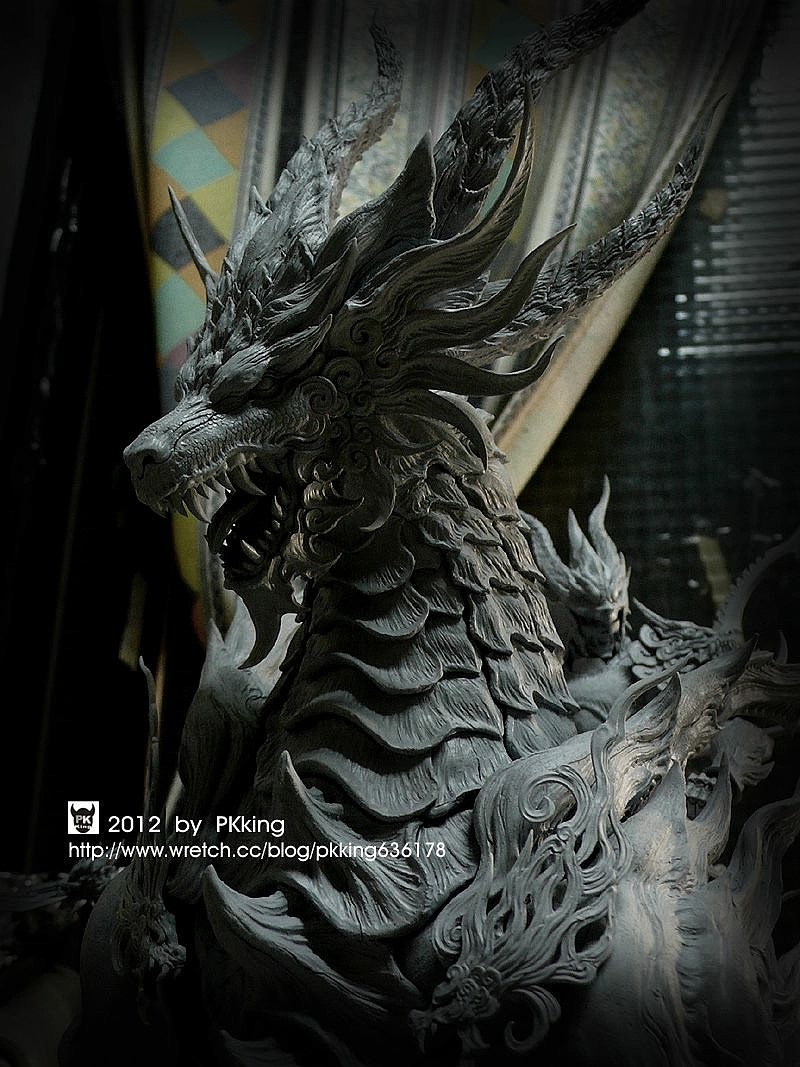 台湾原型师PKking《九天衡》系列作品——中宫·麒麟