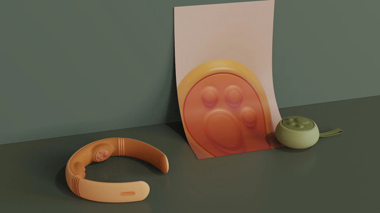 keyshot渲染作品-本科作品集