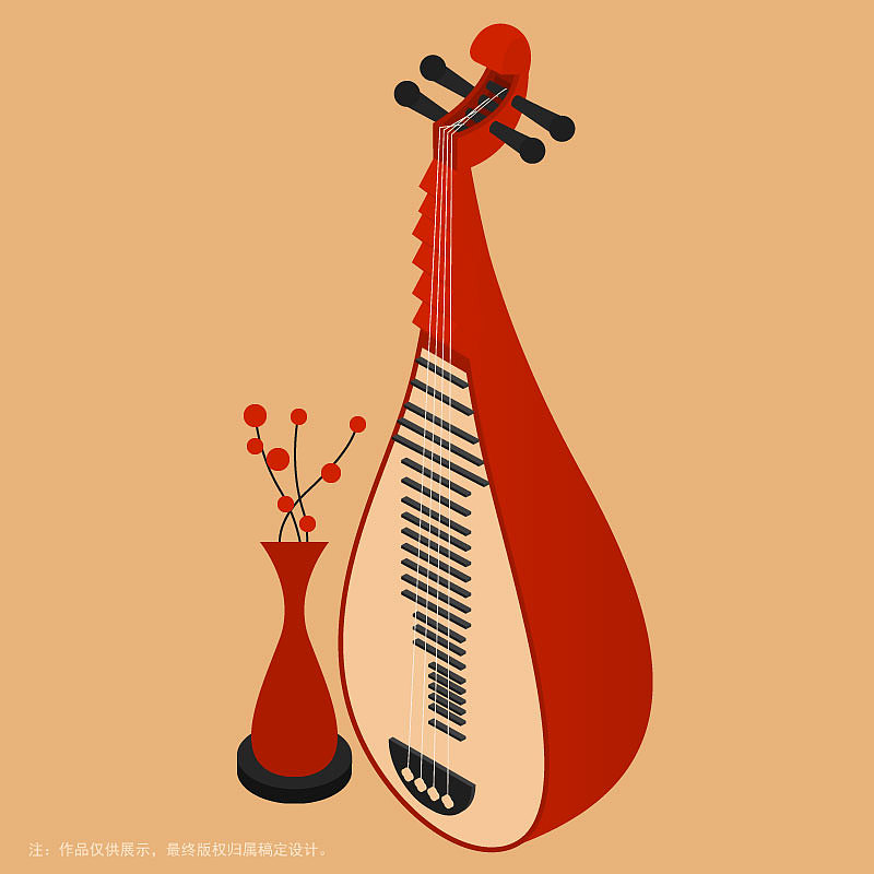 2.5D樂器插畫（圖ZMjMxOTEyMTY4） - 藝術(shù)插畫 - 站酷設(shè)計(jì)師聰明的左撇子原創(chuàng)素材 - 站酷ZCOOL