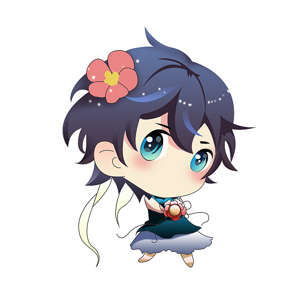 q版动漫人物|动漫|单幅漫画|书香雨墨_原创作品-站酷zcool