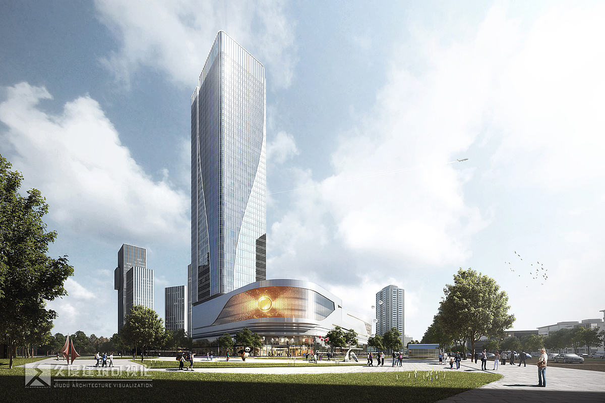 ===成都久度建筑可视化===2020年第一季===（图ZMjA5NTk2MTI4） - 建筑设计 - 站酷设计师Z30987842原创素材 - 站酷ZCOOL