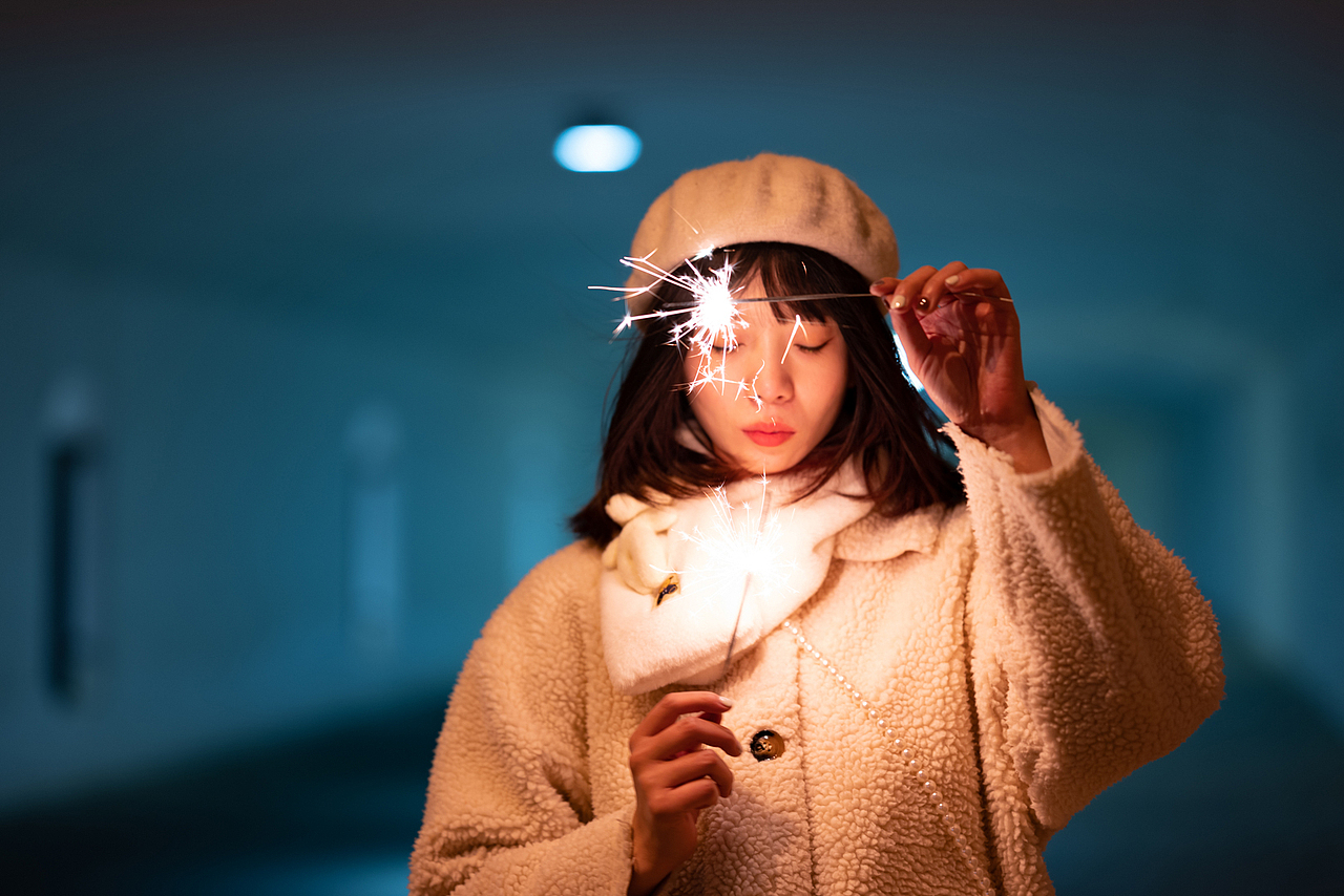 别走❗烟花棒指南 | 拍出高级感 情绪写真