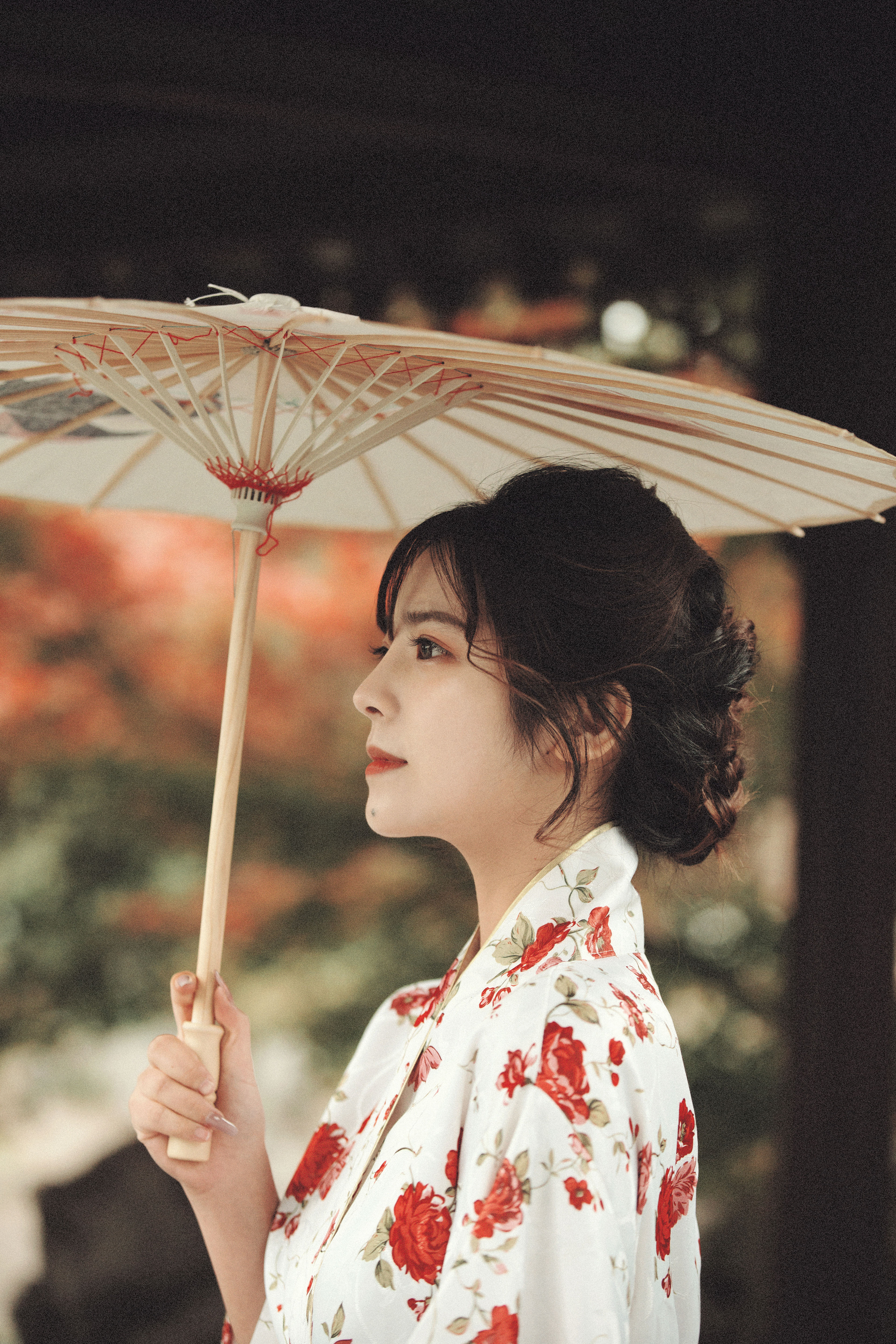 侧脸杀丨和服写真