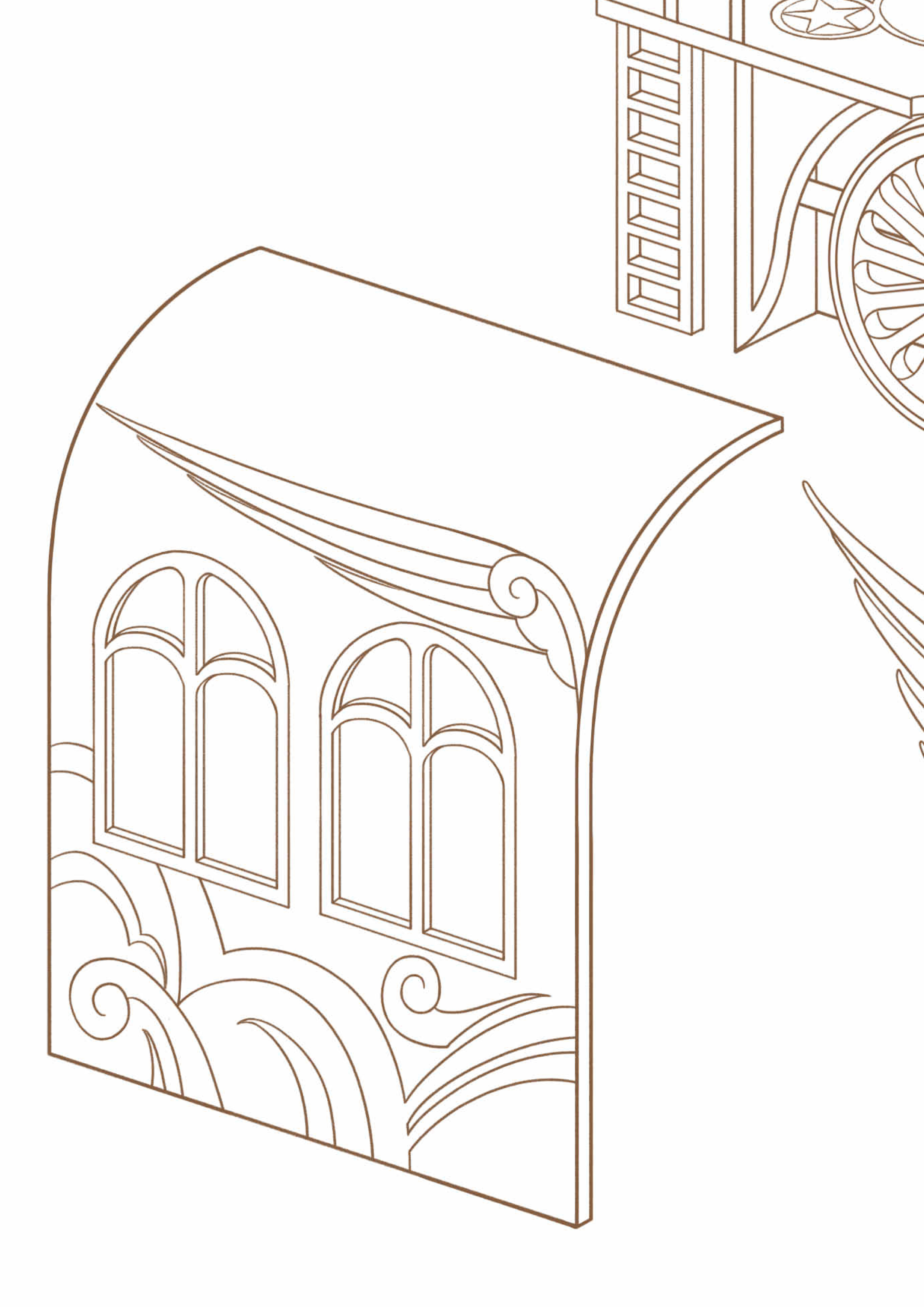 派火车车厢内部大揭秘