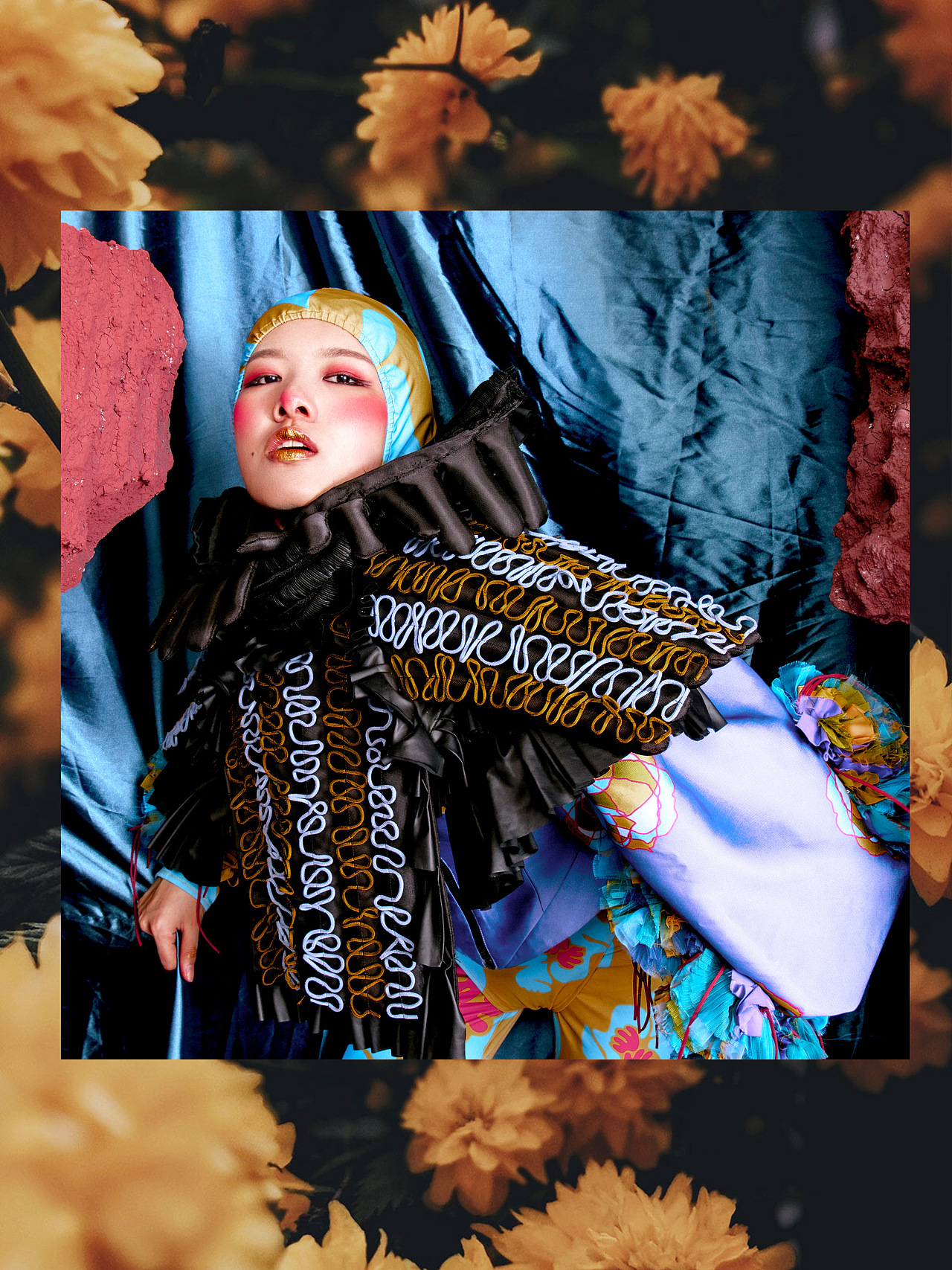 服装设计师拍摄作品