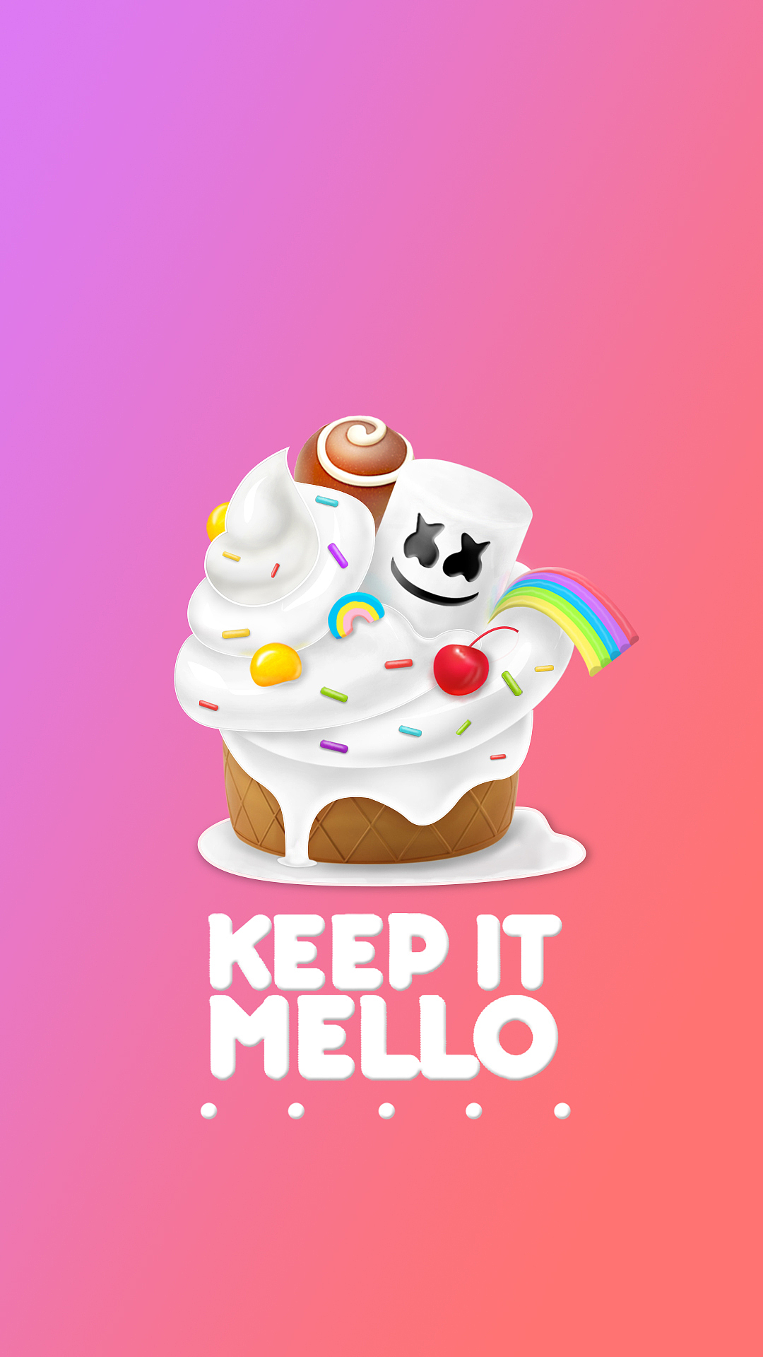 marshmello粉丝群建议我做成壁纸