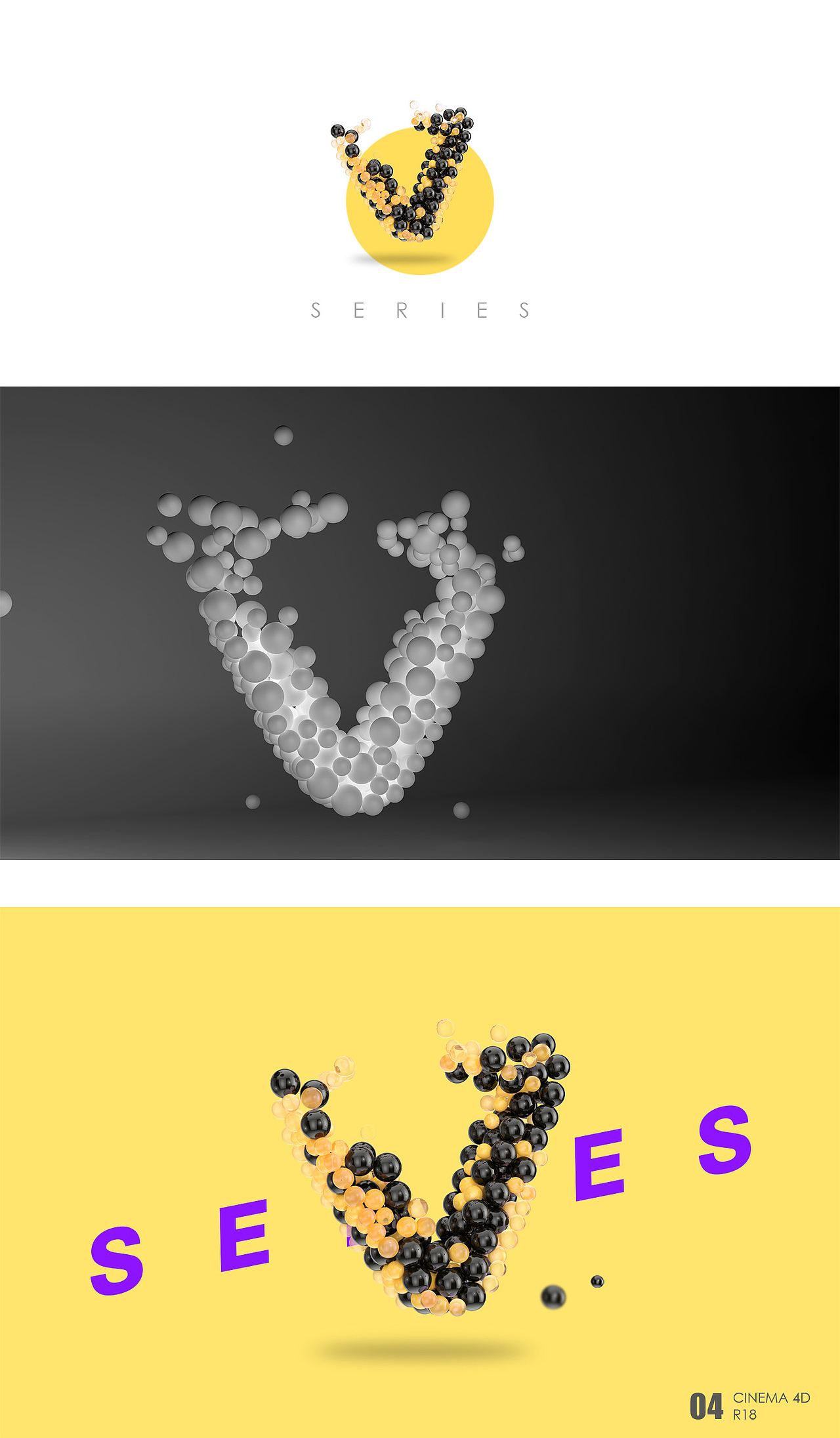 用C4D+PS做的一些海报（图ZOTI2MjYyMTY=） - 海报 - 站酷设计师白术生原创素材 - 站酷ZCOOL