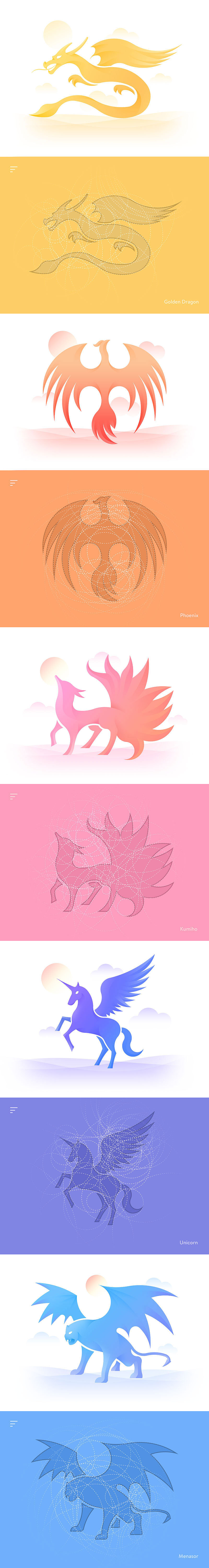 动物图标全套(附PSD)