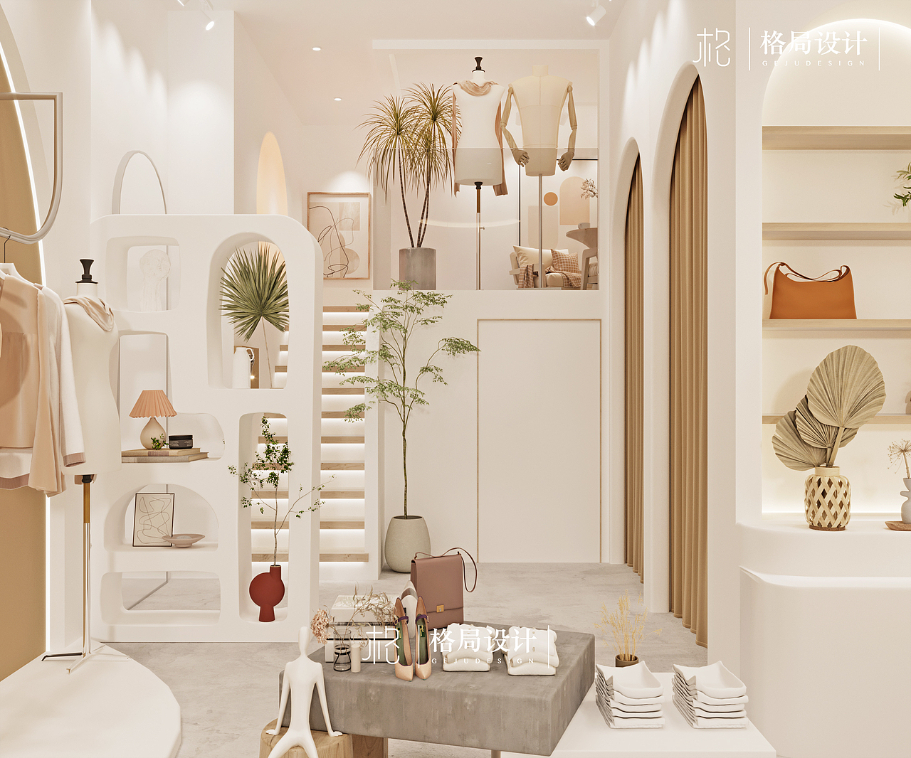 服装店（图ZMjY3NTgyMjM2） - 商业空间设计 - 站酷设计师格局设计原创素材 - 站酷ZCOOL