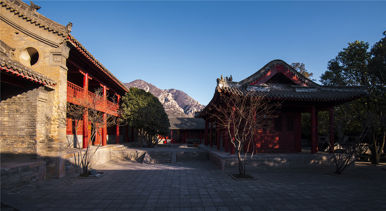 世界文化遗产登封嵩阳书院