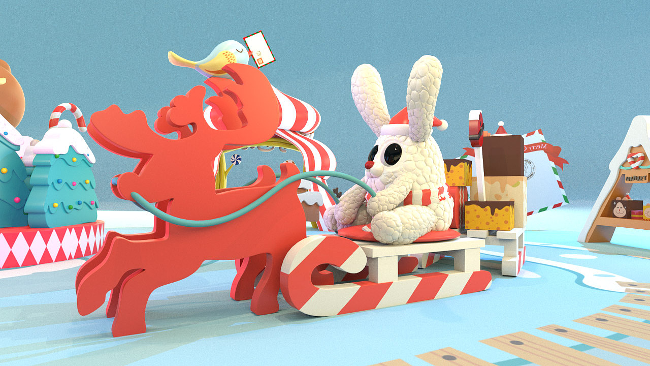 糖果奇遇记圣诞静态展（图ZMTQ0NjAxNDA4） - 品牌 - 站酷设计师三寻文化原创素材 - 站酷ZCOOL