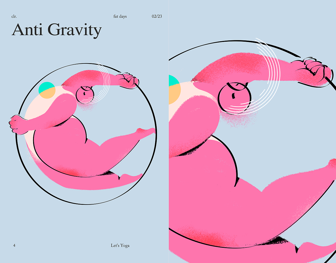 Let's YOGA 柔软的胖子