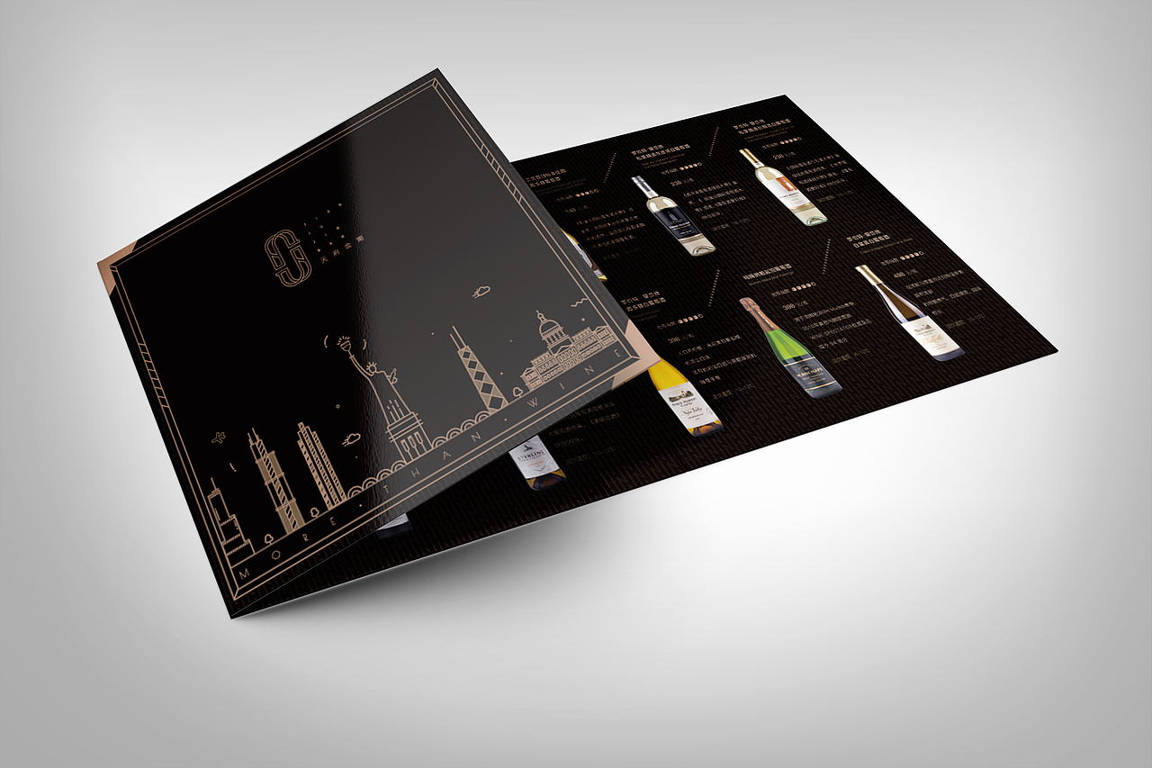 天府金南折页设计