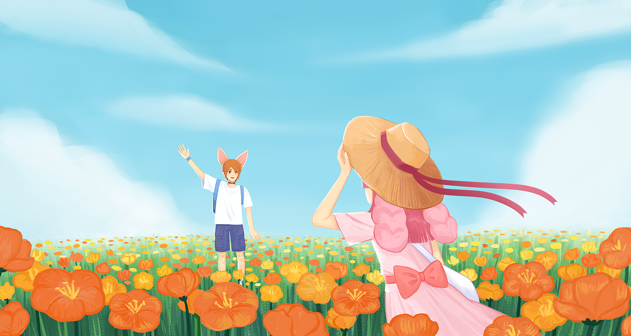 春日（圖ZMjAxOTQzMDk2） - 繪本 - 站酷設(shè)計師WillieWwwonka原創(chuàng)素材 - 站酷ZCOOL