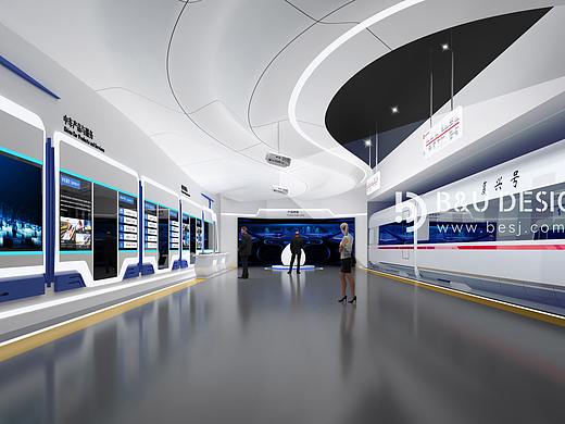 中車廣東軌道交通企業(yè)展廳（個人主頁-ZNTgyMjQ2NjQ=） - 展陳設(shè)計 - 站酷設(shè)計師貝爾展示設(shè)計原創(chuàng)素材 - 站酷ZCOOL