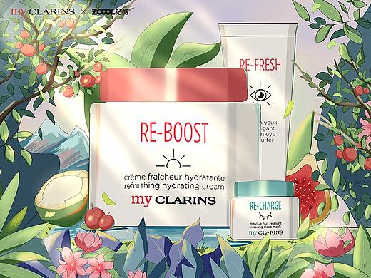# my CLARINS 寻找天然好食肌 #寻找丛林中的美肌食谱