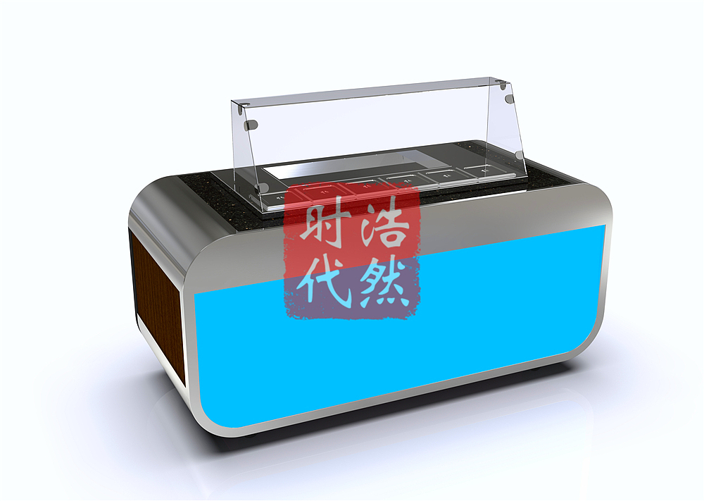 宴会厅餐厅折叠布菲台自助餐台效果图及图片