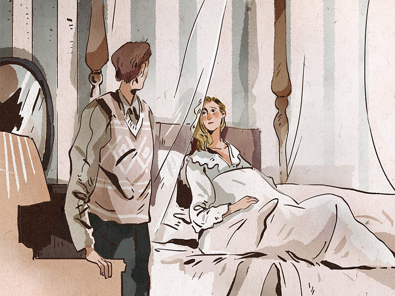 百家广播剧《本杰明巴顿奇事》节选（图ZMTk3NzUwNzY0） - 绘本 - 站酷设计师micha9001原创素材 - 站酷ZCOOL