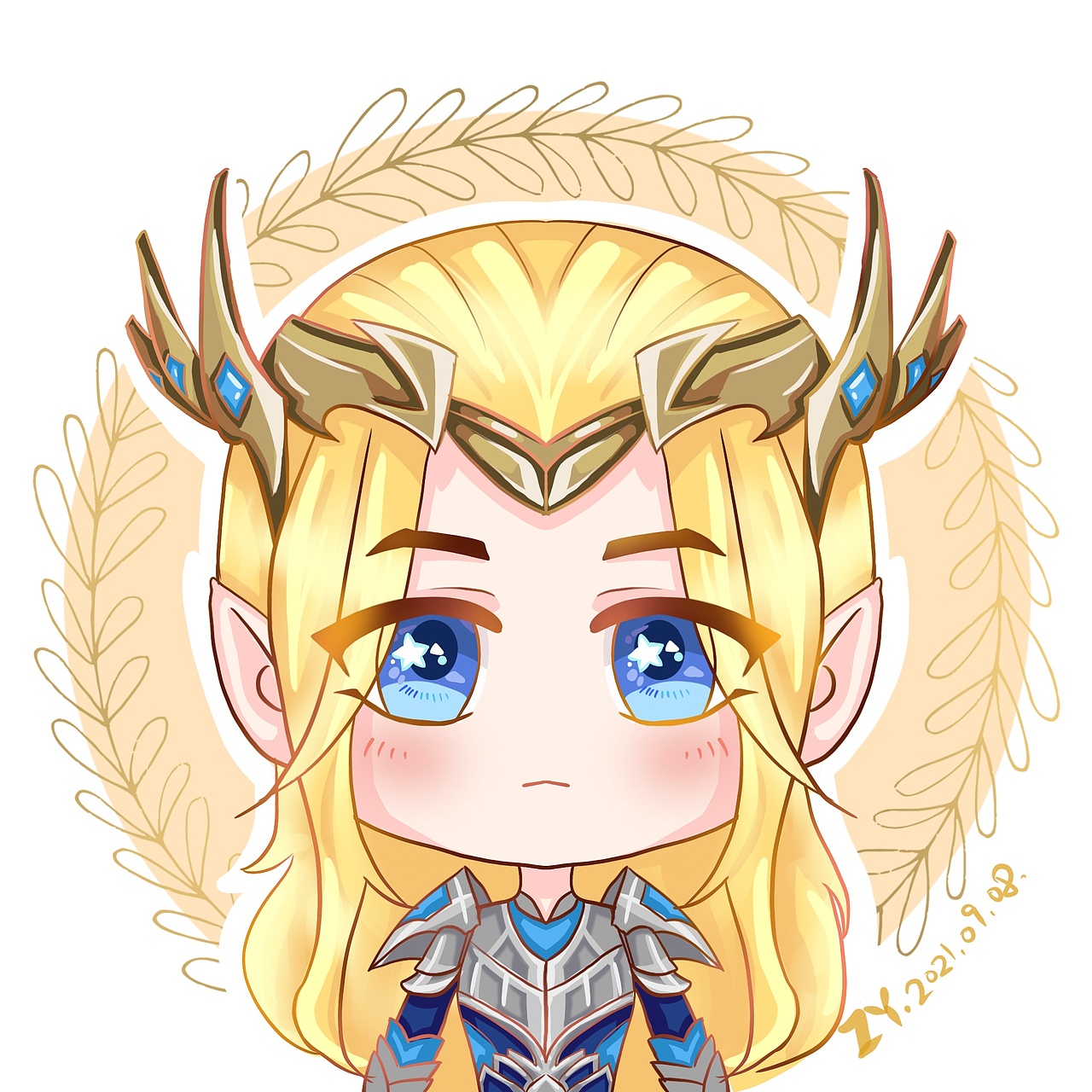 王者荣耀q版头像小合集