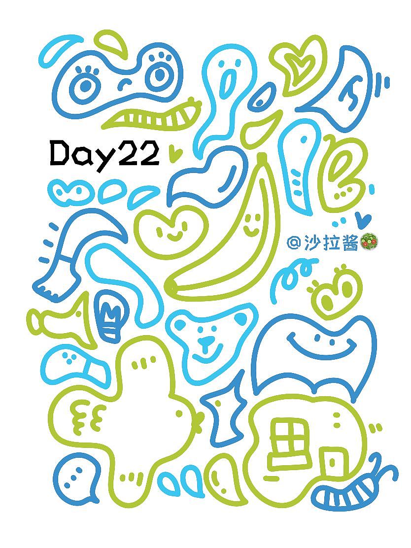 插画022|手绘风格壁纸（图ZMzM5NDA4Nzk2） - 艺术插画 - 站酷设计师沙拉酱来画画啦原创素材 - 站酷ZCOOL