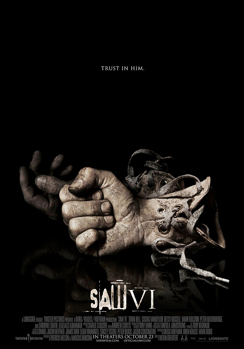 原创译制《电锯惊魂·四》中文版海报