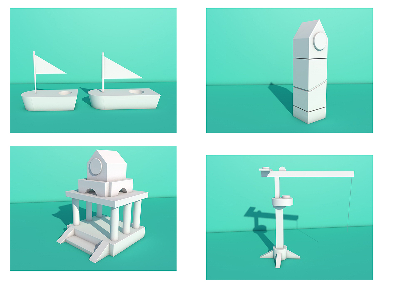 很简单很简单的c4d建模