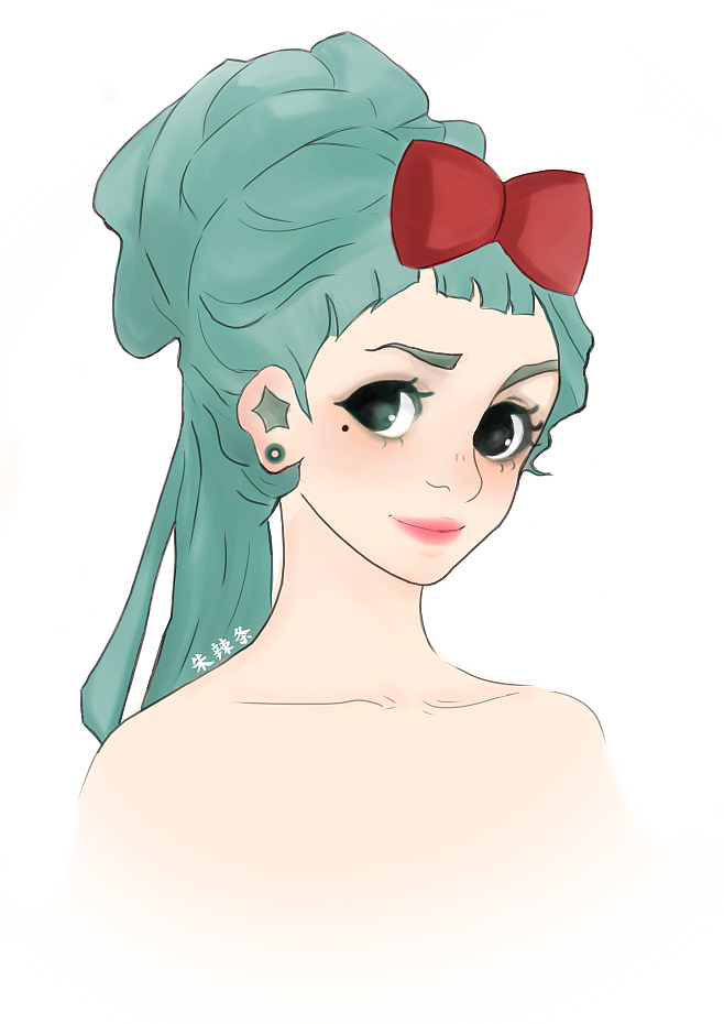 #手绘板# #初学# #临摹# #手绘# #插画#