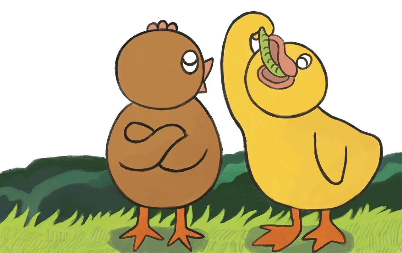 小公鸡小鸭子绘本