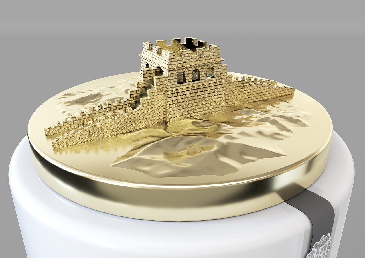 入围奖作品  br>以著名的八达岭长城为主要的建筑模型,突出其盖子的