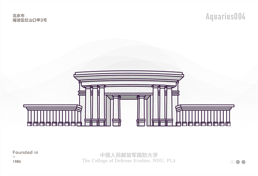 中国大学特色校门icon描边风设计（图ZOTE4MTI2Njg=） - 其他UI - 站酷设计师Guoss原创素材 - 站酷ZCOOL