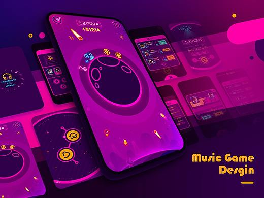 《HURRY MOUSE》音乐类小游戏美术