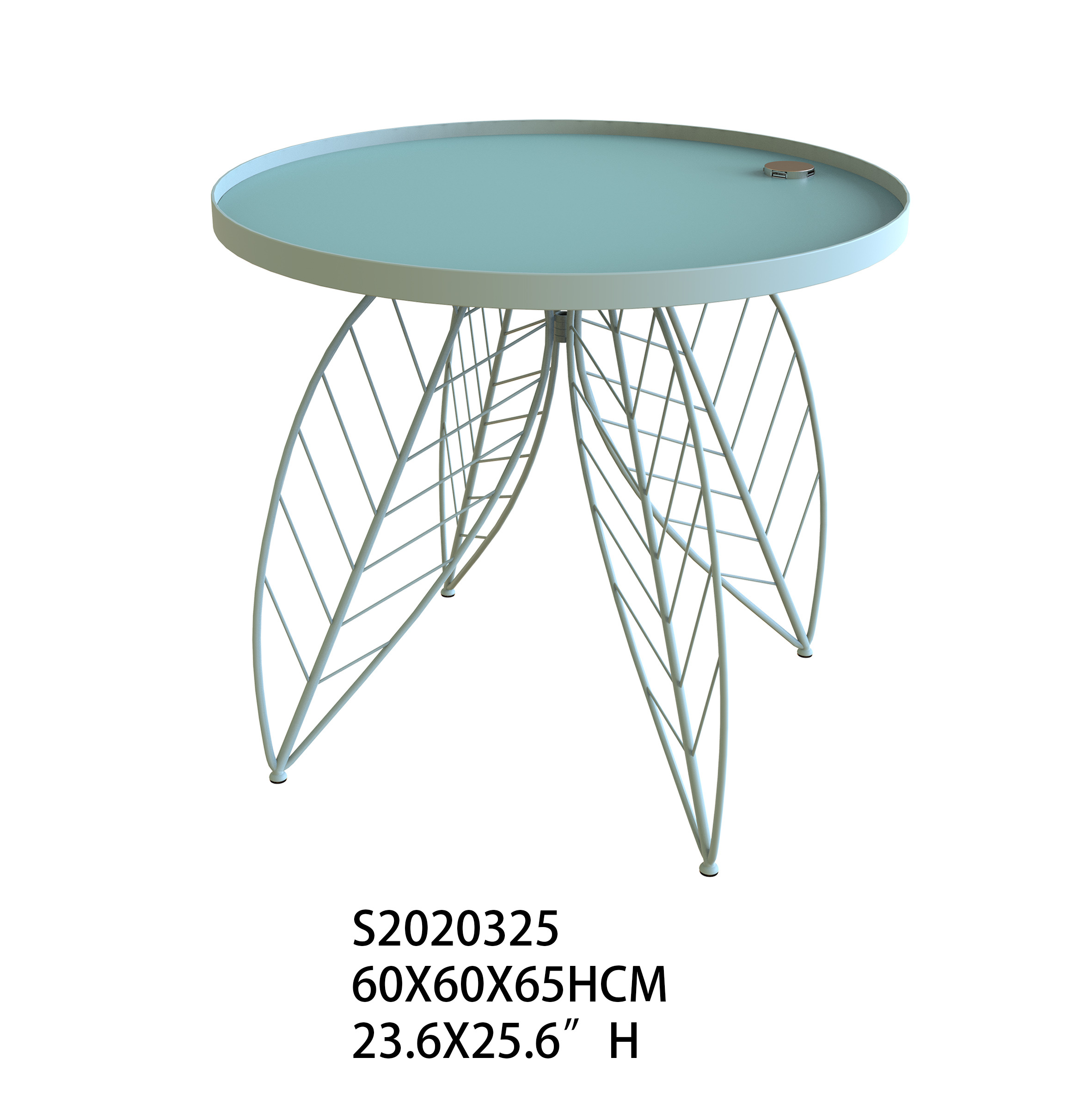 叶子造形咖啡桌