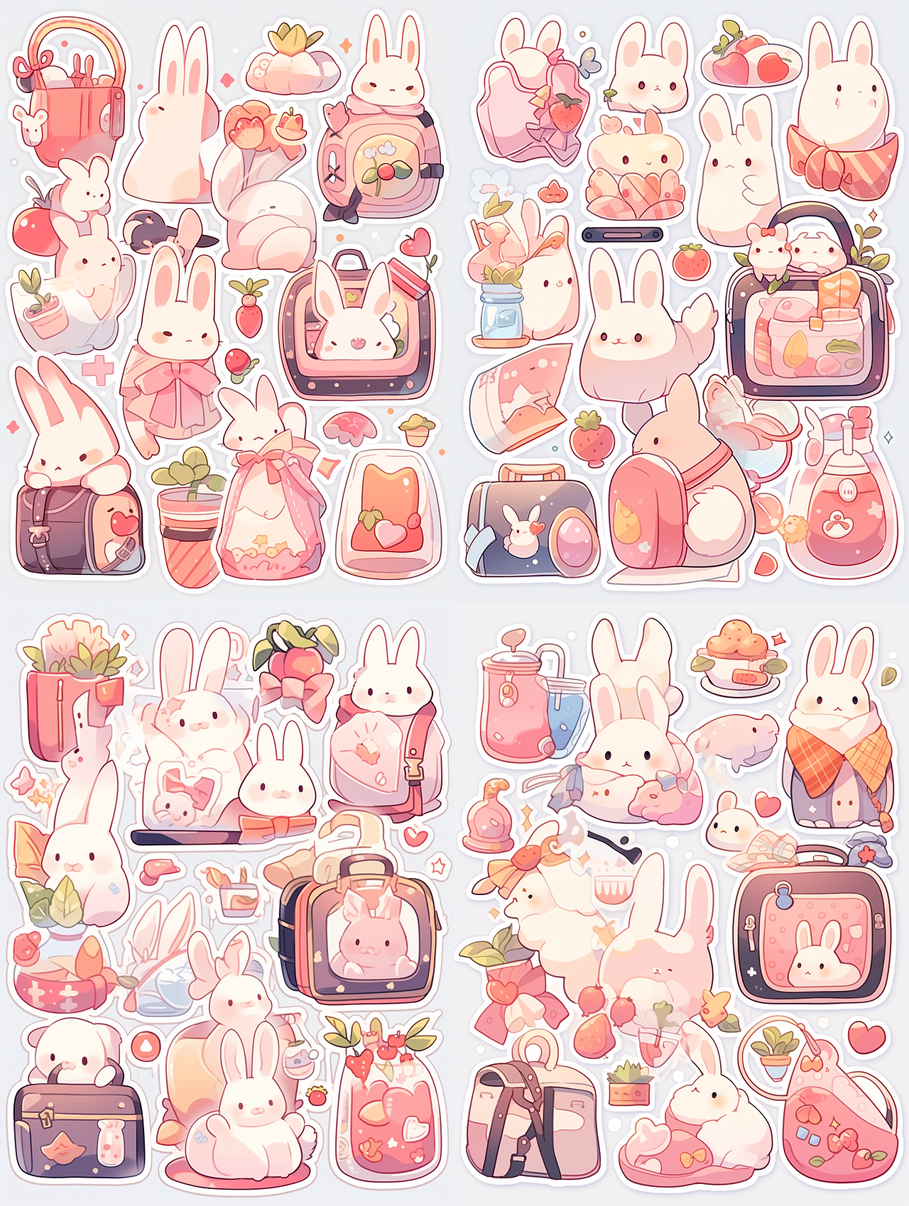 收集一组喜欢的贴纸（图ZMzc4MzY5MTA0） - AI作品 - 站酷设计师Kimberlyy原创素材 - 站酷ZCOOL