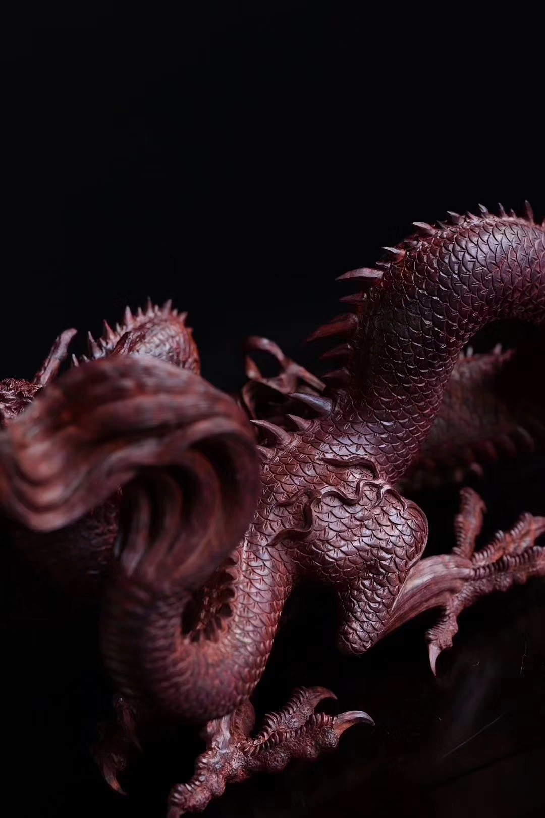 中华龙,小叶紫檀制