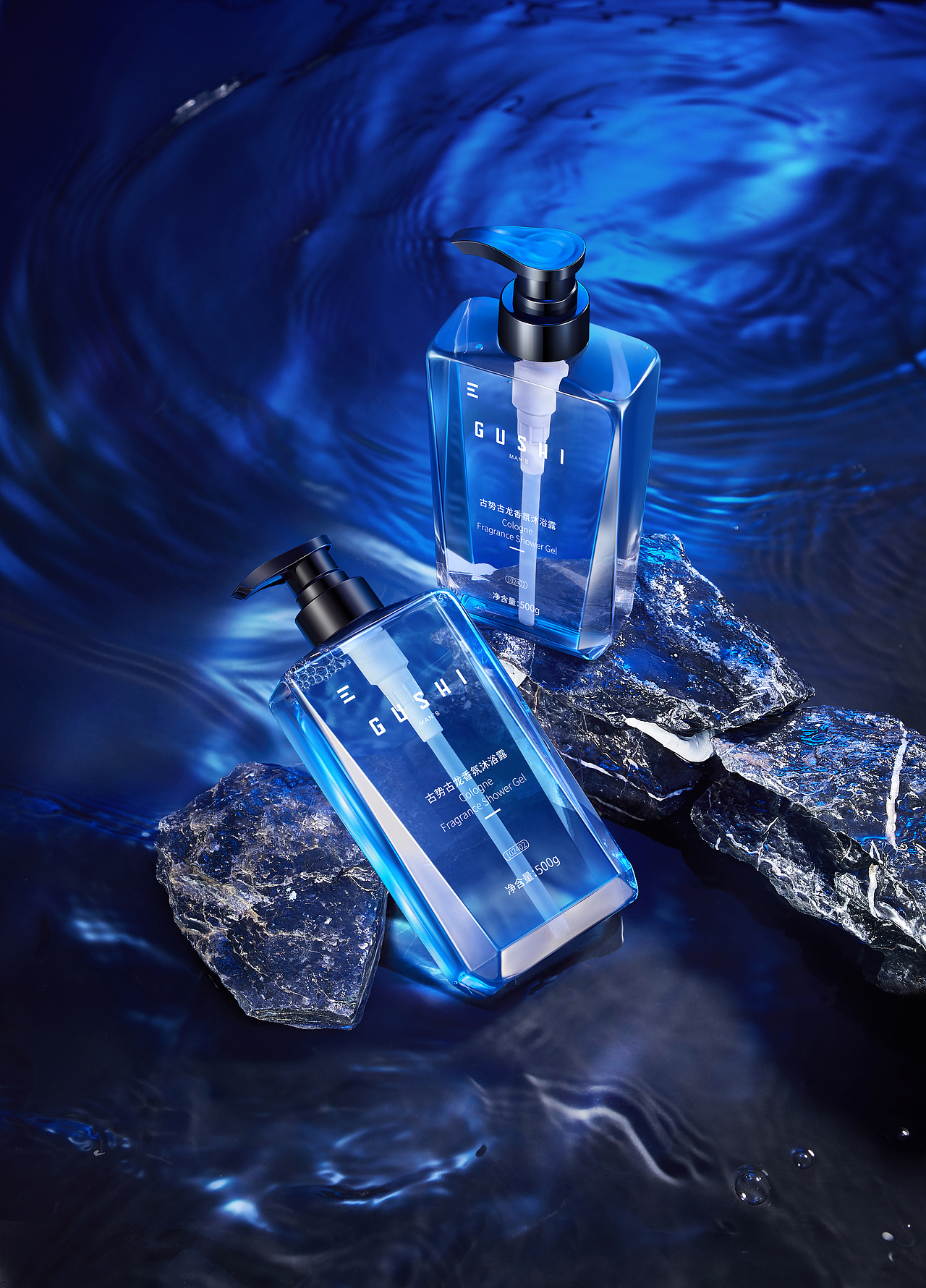 电商摄影 | 蓝调洗护✖ 黑皮（图ZMjU0NTg1Njg4） - 产品摄影 - 站酷设计师黑皮heipi原创素材 - 站酷ZCOOL