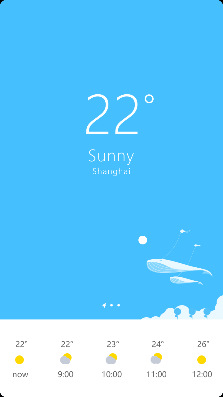 天气app（图ZODc5MDQyMjQ=） - APP界面 - 站酷设计师阿拉灯丶神丁原创素材 - 站酷ZCOOL