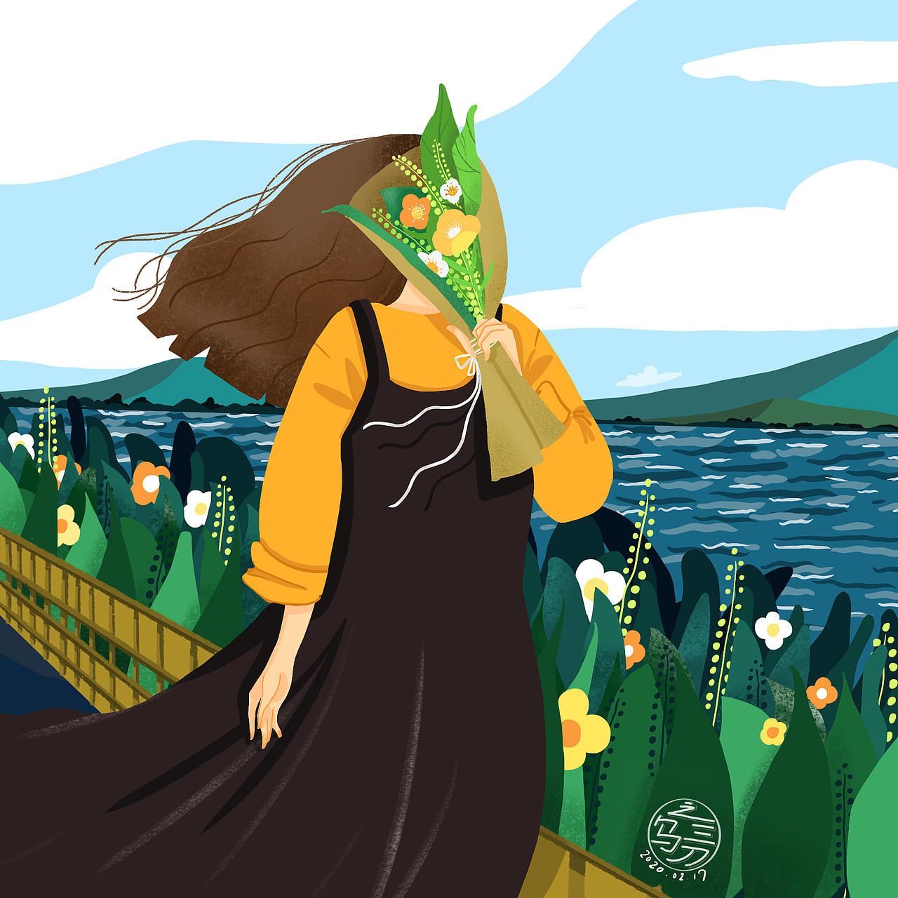 2020人物插画（图ZMTk5OTgzMDg0） - 商业插画 - 站酷设计师纠结的阿叨原创素材 - 站酷ZCOOL