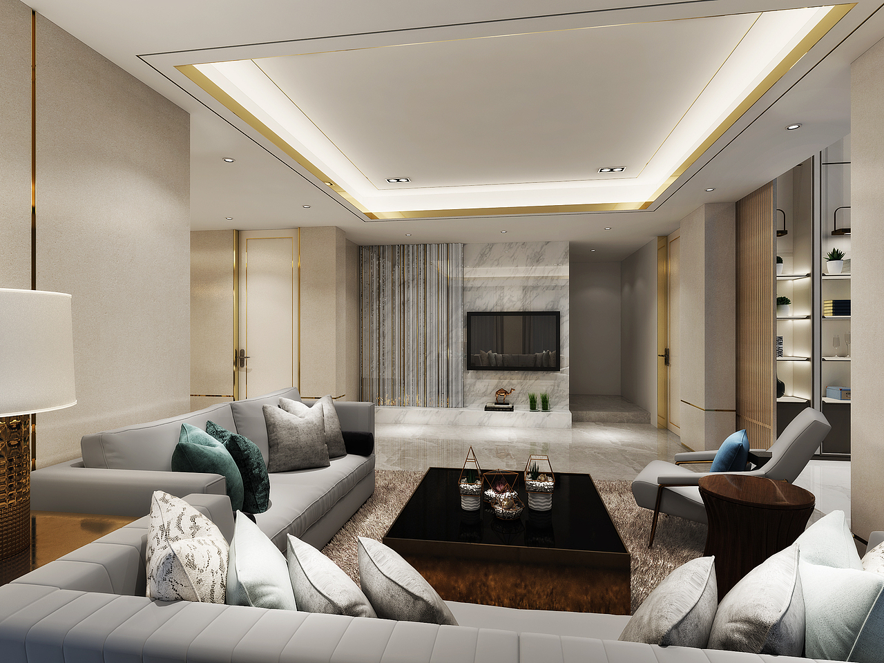 家装别墅效果图作品（图ZMjY1NTAxMzE2） - 家装设计 - 站酷设计师Z48060786原创素材 - 站酷ZCOOL