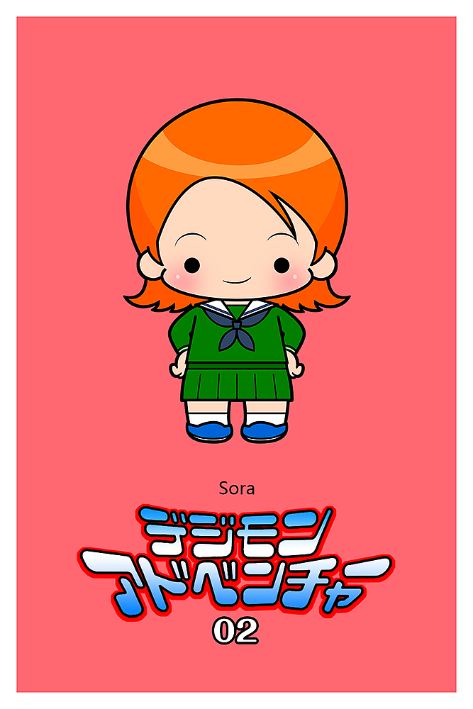 數(shù)碼寶貝第二部 Q版同人（圖ZMjQ2NTA4NDg=） - 其他動(dòng)漫 - 站酷設(shè)計(jì)師方滾原創(chuàng)素材 - 站酷ZCOOL