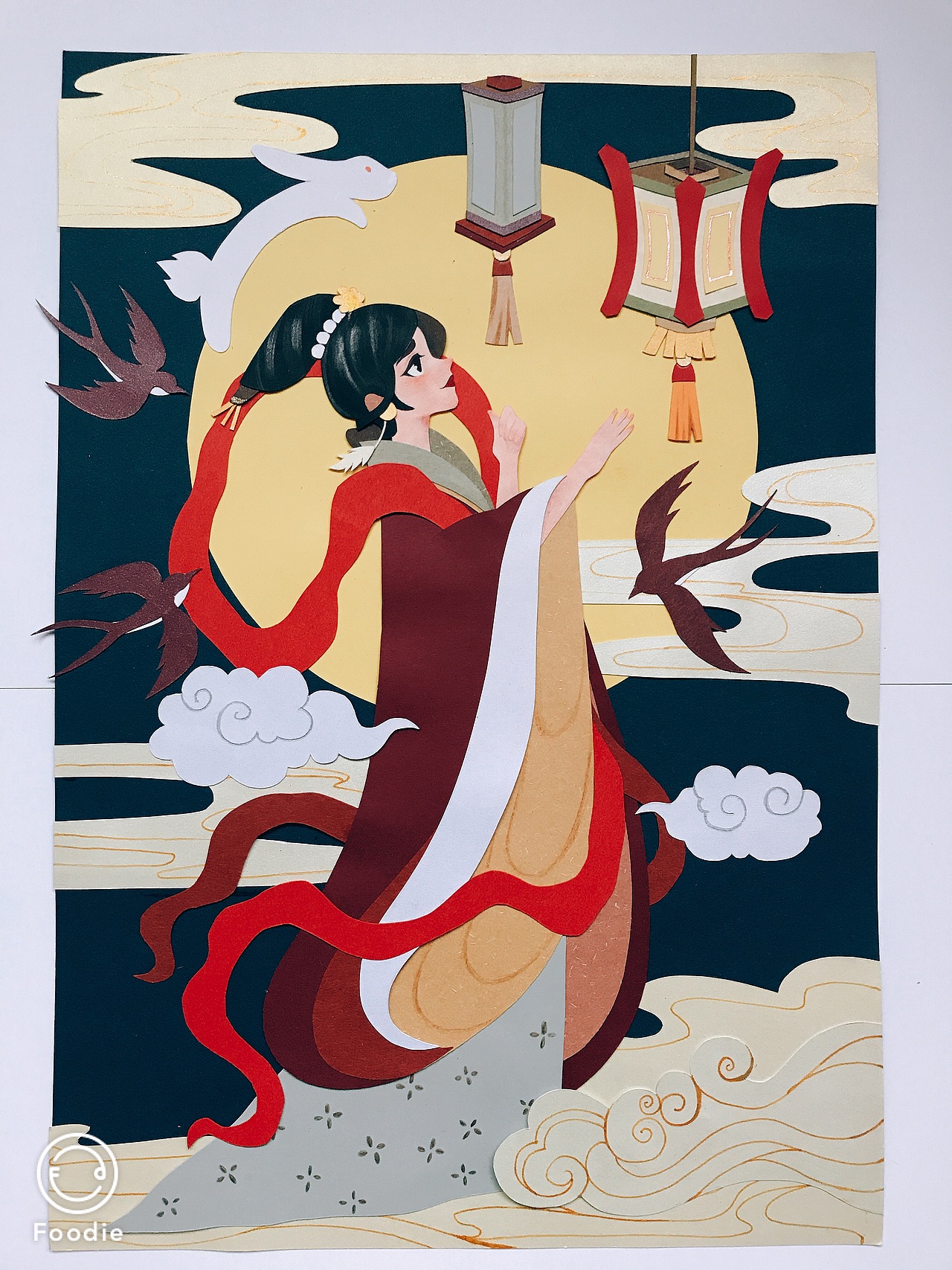 剪纸插画（图ZMTQxODg5Nzk2） - 概念设定 - 站酷设计师叫我陈森林原创素材 - 站酷ZCOOL